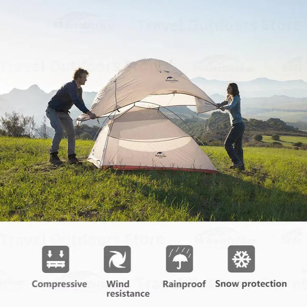 Carpas Naturehike Cloud Up PU4000mm Ultraligera desde 1.3 kg