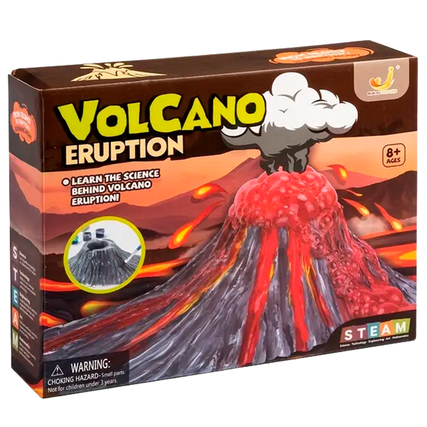 Set de Experimento de Erupción Volcánica Creativa – Kit de Pintura y Manualidades para Niños, Juguete de Ciencia Popular, Regalo de Cumpleaños para Niños y Niñas (+5)