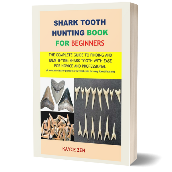 Shark Tooth Hunting Book for Beginners: The Complete Guide to Finding and Identifying Shark Teeth with Ease for Novice and Professional