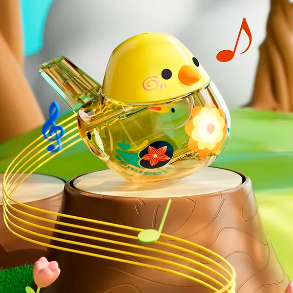 Silbato de Agua para Pájaros Divertido Pájaro Acuático para Aprender (+3)