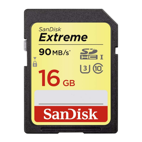 Tarjetas de Memoria SanDisk Extreme SDHC/SDXC UHS-I 90MB/s Versión 2016