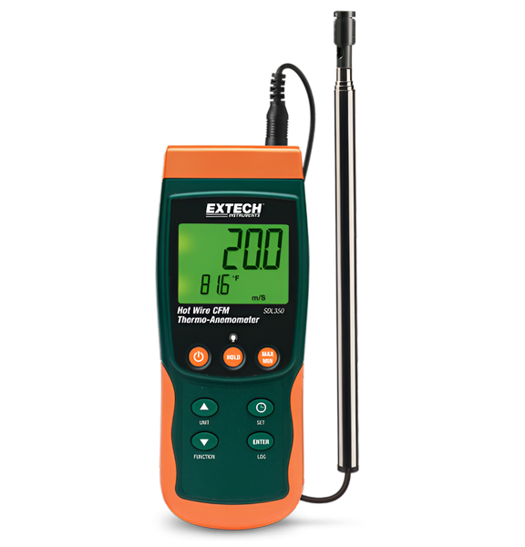 Termo-anemómetro Extech SDL350