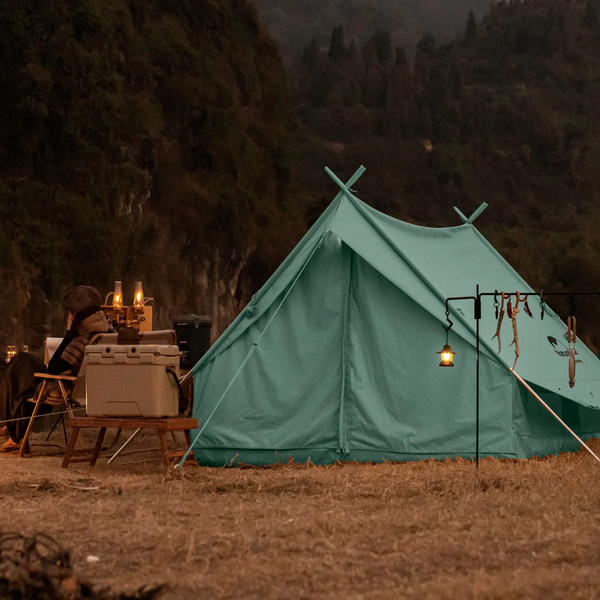 Tienda de campaña Naturehike Extend 4.8 Cotton tipo A con alero para exteriores