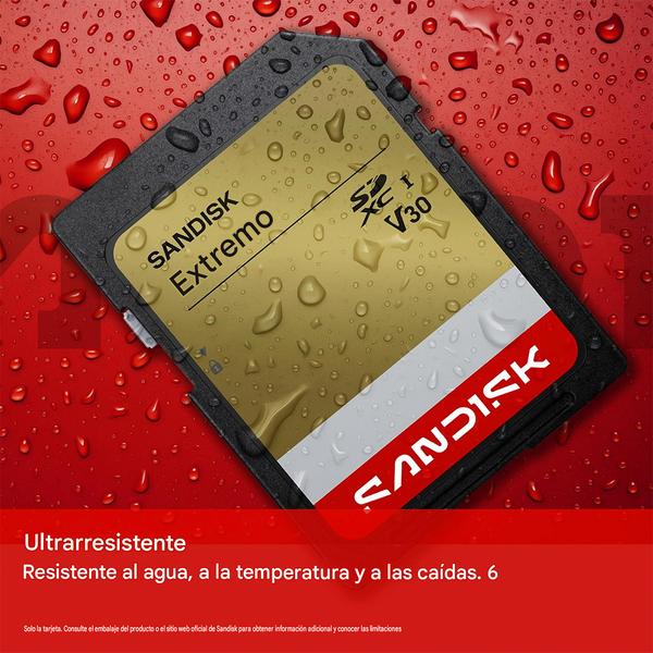 Tarjetas de Memoria SanDisk Extreme SDHC/SDXC