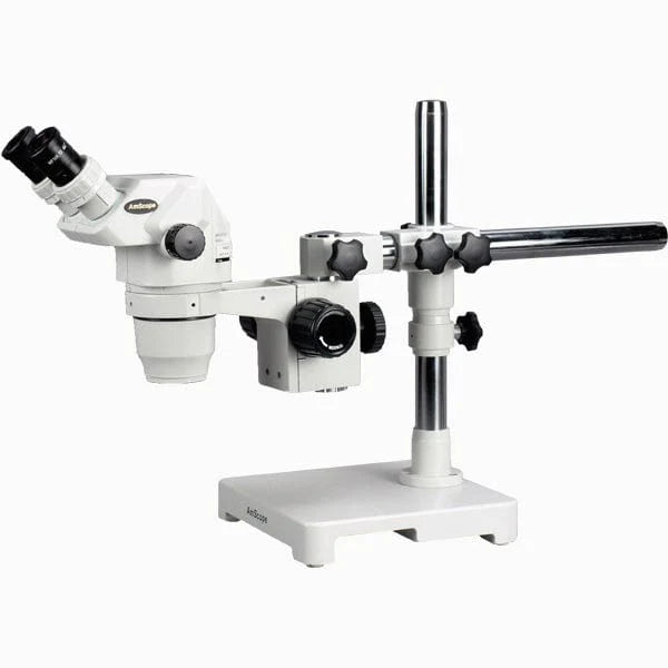 Microscopio Estéreo Binocular AmScope con Soporte de Pluma