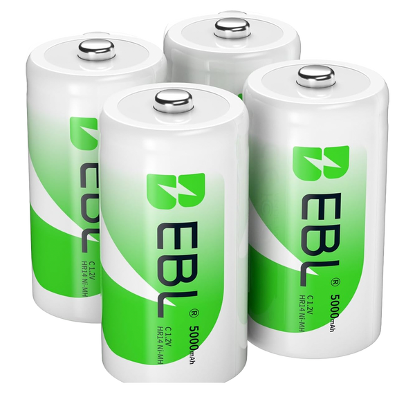 Baterías Recargables EBL C 5000mAh ²⁶