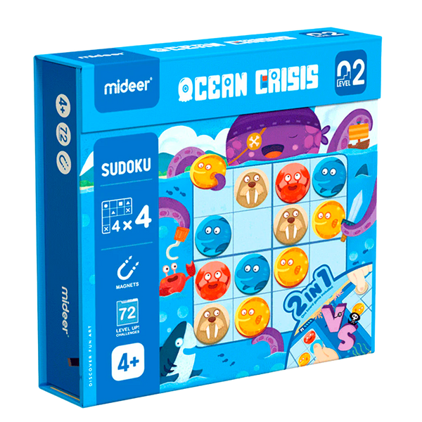 Juego de Sudoku Ocean Crisis de 32 Piezas (+4)