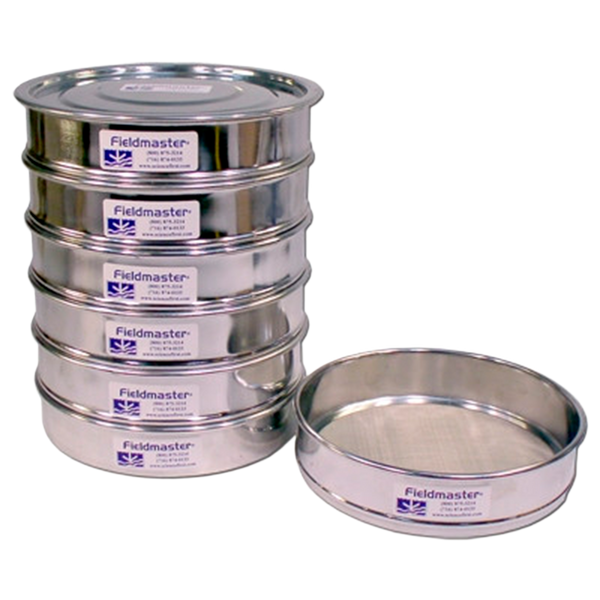 Tamices Estándares Fieldmaster en Acero Inoxidable ²⁵