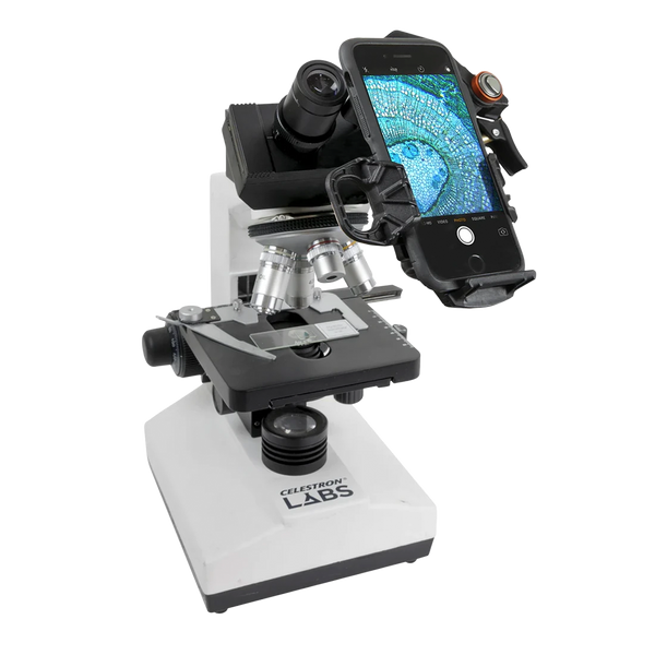 Kit Adaptador Universal Binoculares, Microscopios y Telescopios para Smarthphone Celestron NEXYZ DX ²⁵