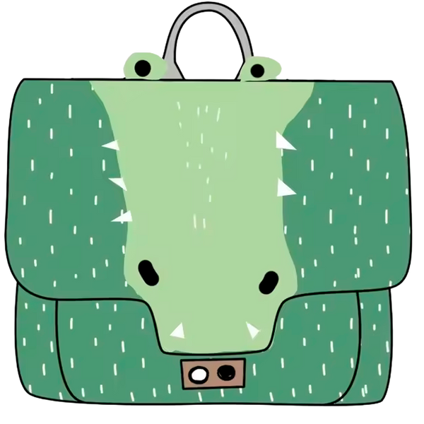 Mochila de Animales Salvajes Formato Horizontal