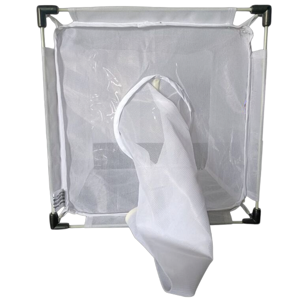 Jaulas de Cría de Insectos de Malla Blanca de 600 a 700 µm con Estructura de Aluminio