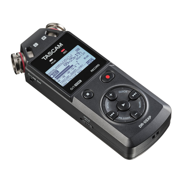 Grabadora portátil Tascam DR-05XP - 2 canales y 32 bits USB-C