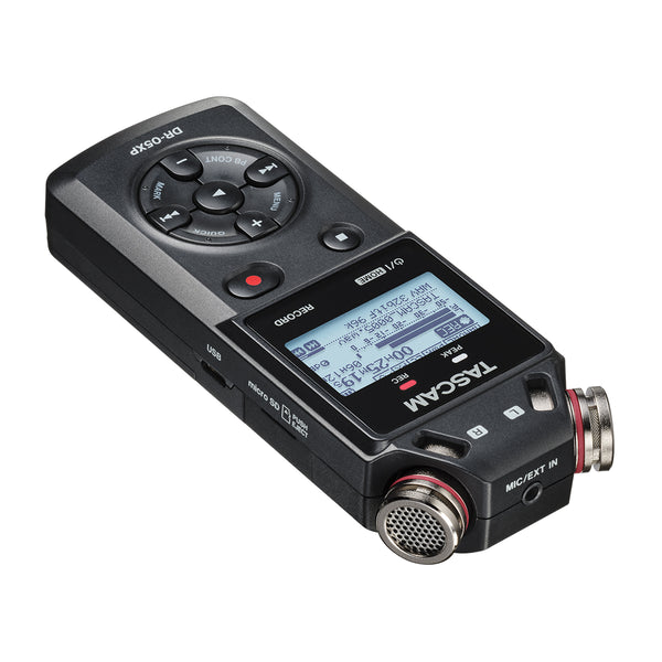 Grabadora portátil Tascam DR-05XP - 2 canales y 32 bits USB-C