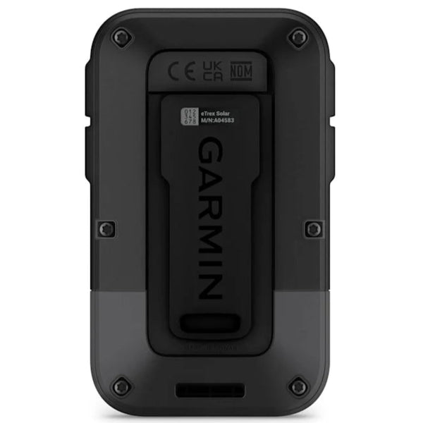 Navegador de Mano Garmin eTrex Solar GPS Multibanda con Carga Solar Ilimitada IPX7