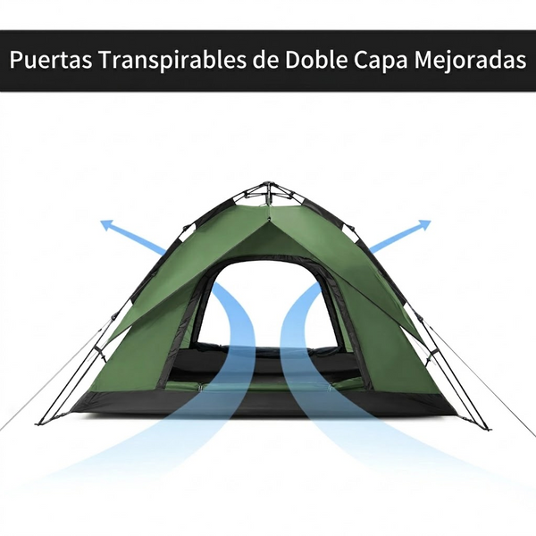 Carpa Emergente Naturehike Serie AutoPop para 4 Personas