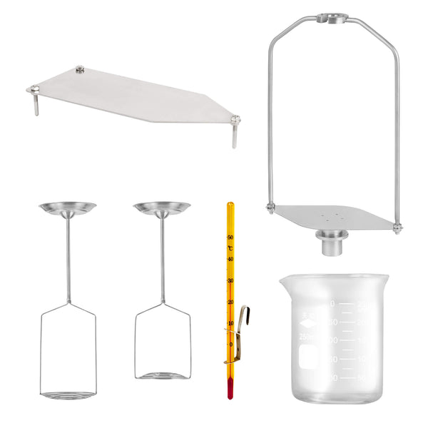 Balanza de Precisión Gram Core FD-410 con Kit de Densidad para Líquidos y Sólidos