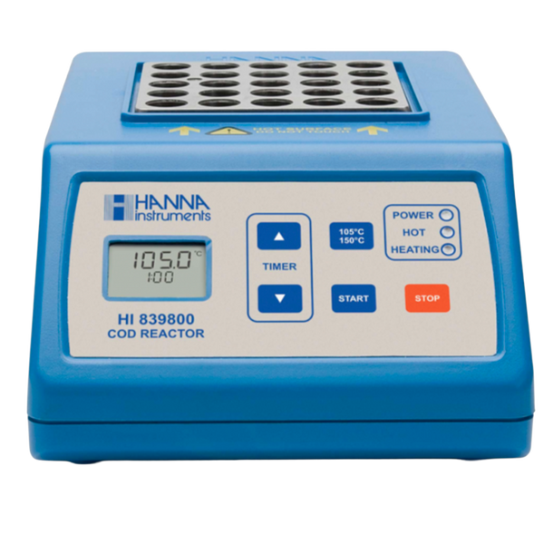 Termoreactor Hanna de DQO Calentador de Probetas 115V 