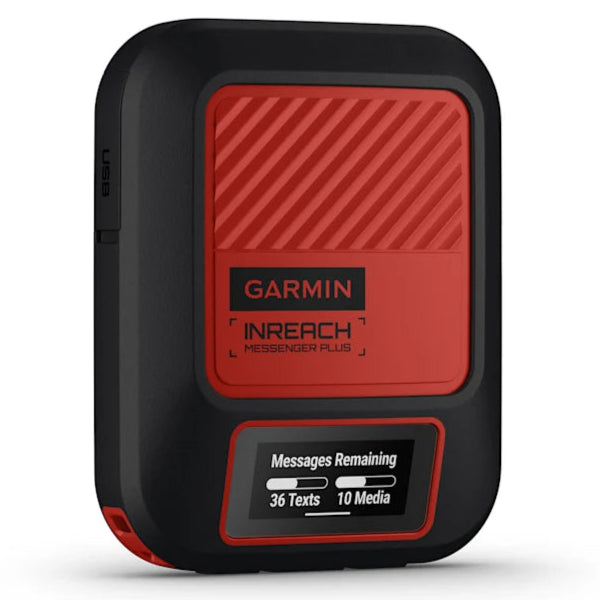 Comunicador Satelital Garmin inReach Messenger Plus con Mensajes de Voz, Fotos y Función SOS Global