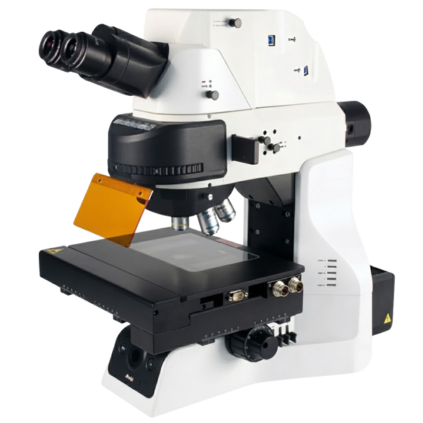 Microscópio de Fluorescência Trinocular Motic Série PA53 FS6 Scan com Scanner de Lâminas e Platina Motorizada