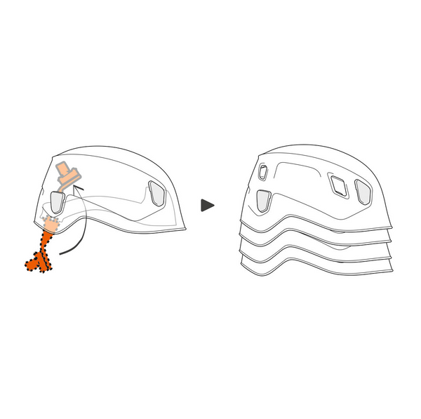 Casco Petzl Serie PANGA x5 Ud.