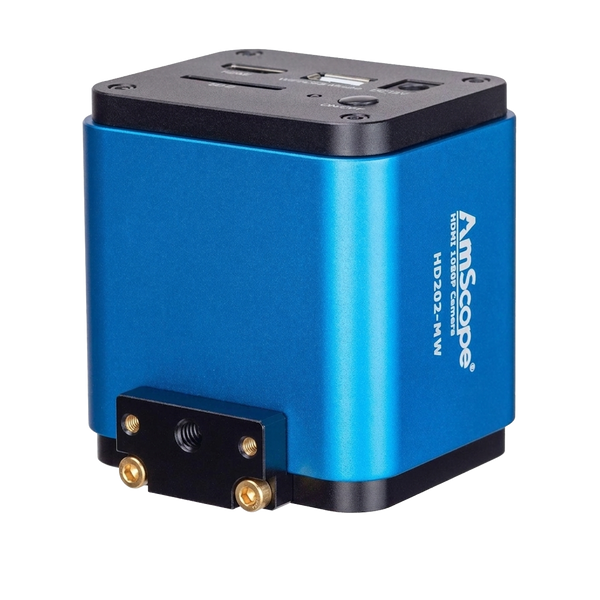 Cámaras Digitales HDMI + WiFi Amscope Serie HD200 para Microscopios Trinoculares