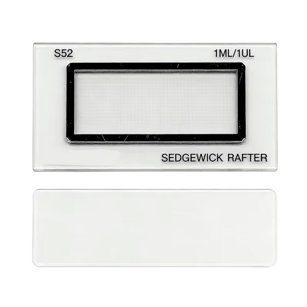 Cámara de Conteo Sedgewick-Rafter Pyser-SGI 1 mL por 1 mm³ por Cuadrícula x1000 Un