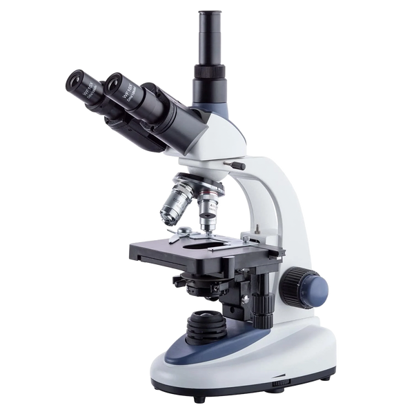 Microscopio Trinocular AmScope Serie T380 con Aumento de 40 hasta 2500×, Iluminación LED y Platina mecánica 3D
