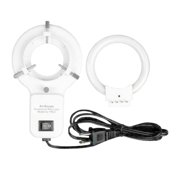 Microscopios Estereo Trinocular AmScope Serie SM-6TX con Aumento de 3.5-45x, Iluminación Fluorescente y Soporte de pluma articulado con abrazadera ²⁶