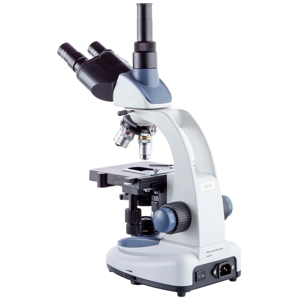 Microscopio Trinocular AmScope Serie T380 con Aumento de 40 hasta 2500×, Iluminación LED y Platina mecánica 3D