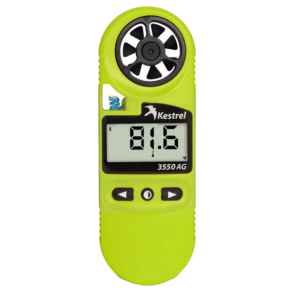 Medidor de Clima de Bolsillo Kestrel Serie 3550AG Dirección de Viento, Delta T & Bluetooth