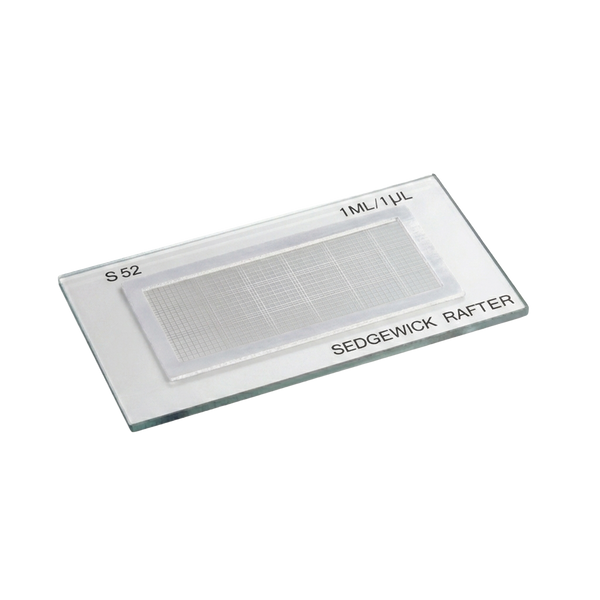 Cámara de Conteo Sedgewick-Rafter Pyser-SGI 1 mL por 1 mm³ por Cuadrícula x1000 Un