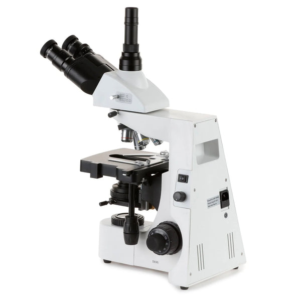 Microscopio Compuesto Trinocular AmScope Serie T690 hasta 2500X Iluminación Köhler Óptica Planacromática