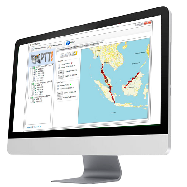 Software Decodificador PTT Tracker