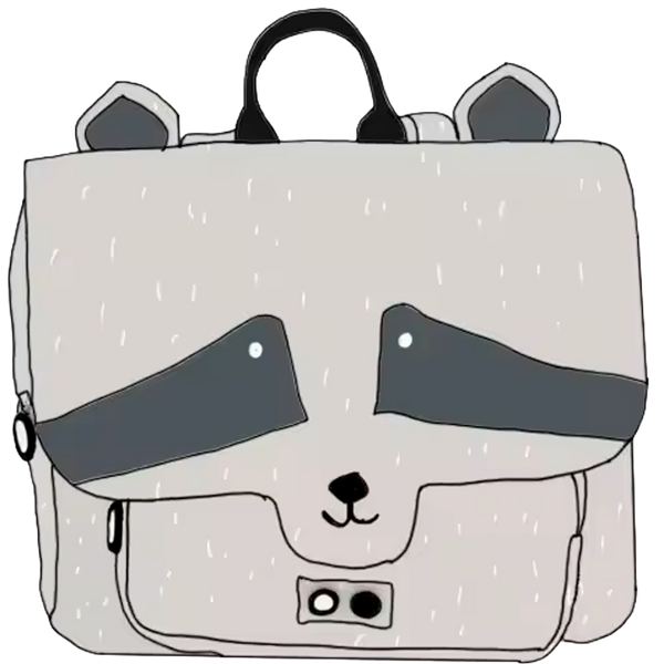 Mochila de Animales Salvajes Formato Horizontal