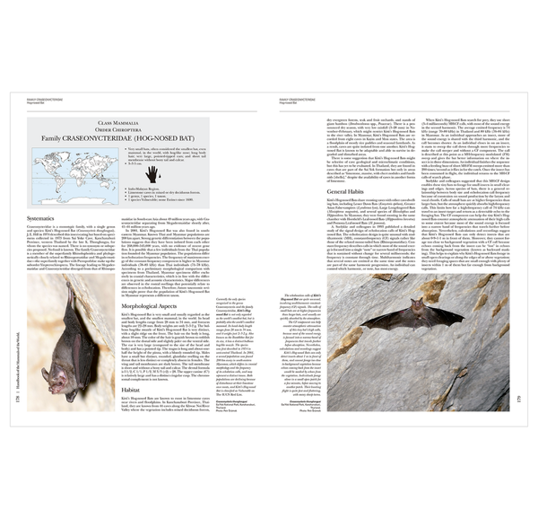 Handbook of the Mammals of the World. Vol.9: Bats