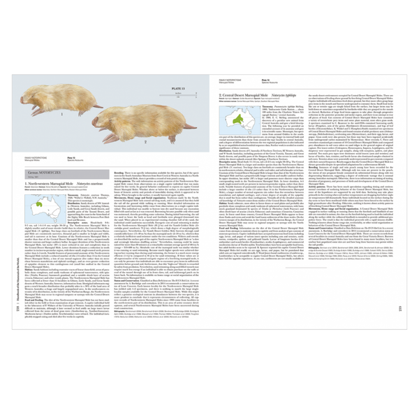 Handbook of the Mammals of the World. Vol.5: Monotremes and Marsupials