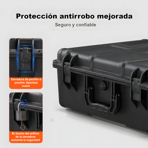 Estuche Multipropósito Impermeable con Espuma IP67