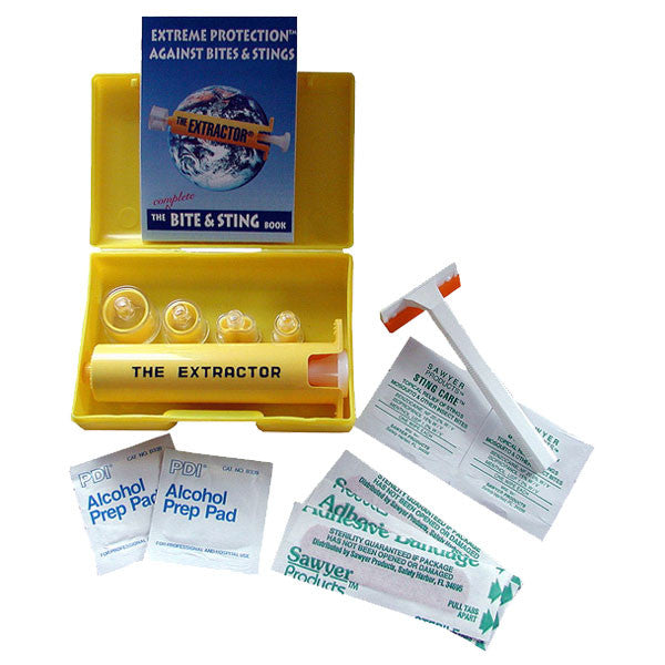 Kit de Extracción de Veneno por Mordedura de Serpientes o Picadura de Insectos Sawyer 