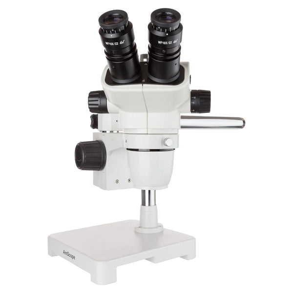 Microscopio Estéreo Binocular AmScope con Brazo Simple 6.7x-45x