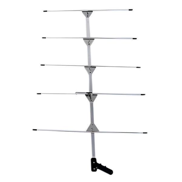 Antena Yagi 5 Elementos Plegable Portátil y Dividida