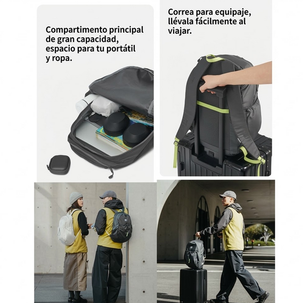 Morral Naturehike Serie Oxygen Ultraligero Plegable de Capacidad de 20 L