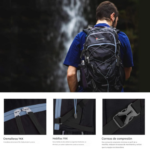 Morrales para Camping Mountaintop 40L 5 Colores
