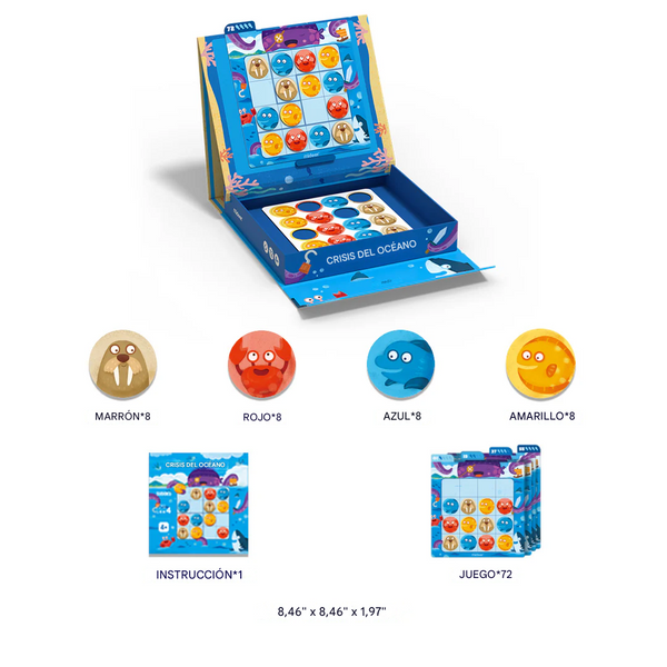 Juego de Sudoku Ocean Crisis de 32 Piezas (+4)
