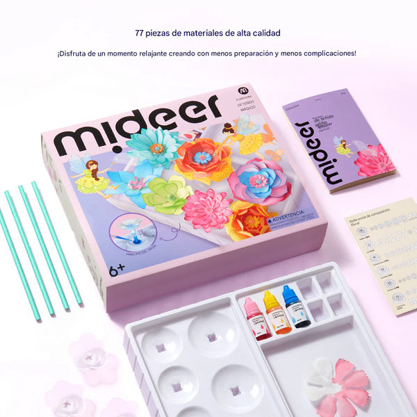 Kit Creativo Magic Dyeing Florist 77 Piezas (+6)