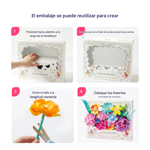 Kit Creativo Magic Dyeing Florist 77 Piezas (+6)
