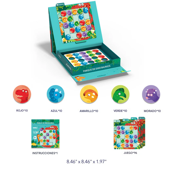 Juego de Sudoku Dinosaur Park Nivel 3 de 50 Piezas (+5)