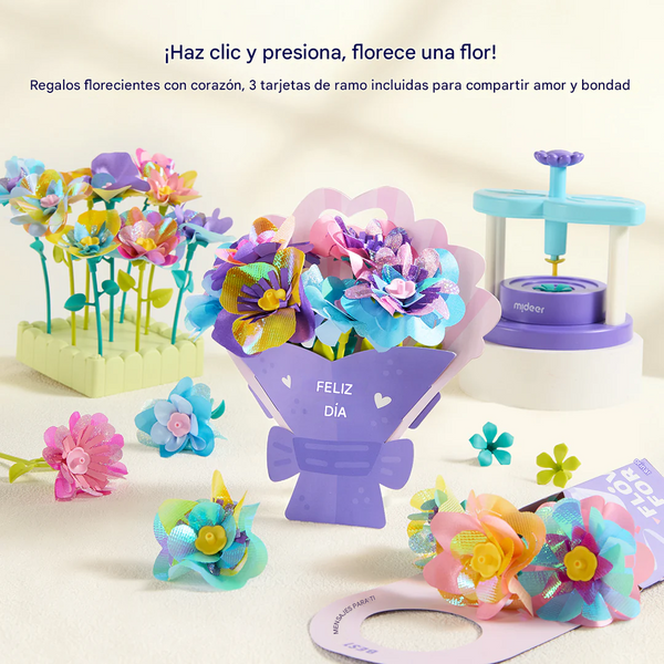 Juego Click and Bloom Florista de 177 Piezas (+3)