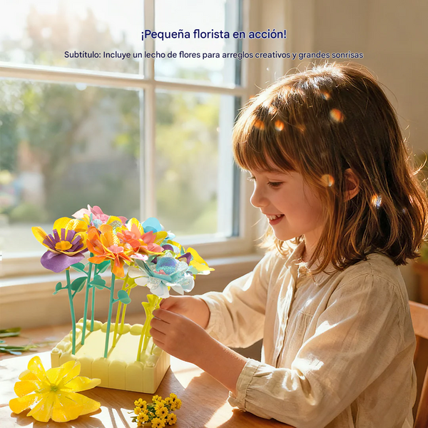 Juego Click and Bloom Florista de 177 Piezas (+3)
