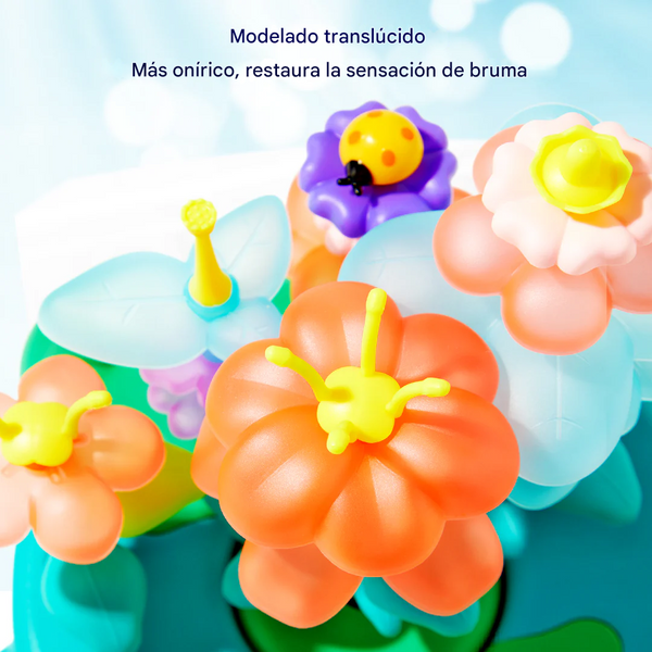 Juego Bloques de Rompecabezas Jardín Giratorio de 101 Piezas (+3)