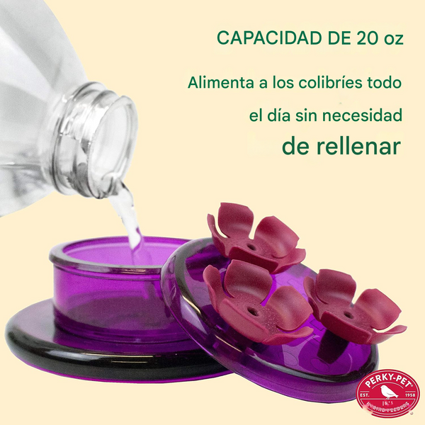 Bebedero Para Colibríes Perky-Pet Portátil 2 oz